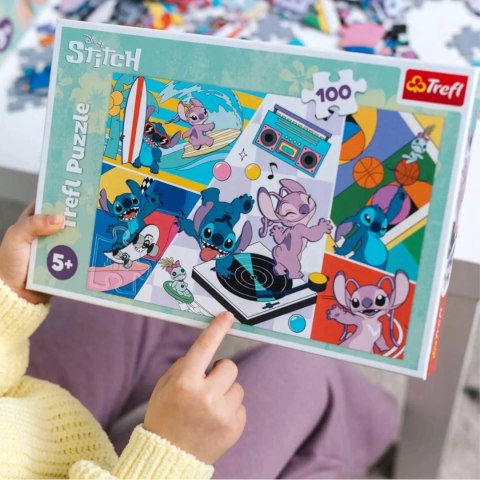 Trefl Puzzle Lilo & Stitch 100 el. Wspomnienia Lilo & Stitch Trefl 16473 Trefl Puzzle Lilo & Stitch 100 el. Wspomnienia Lilo & Stitch Trefl 16473