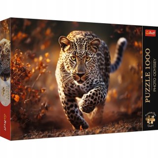 Trefl Puzzle Photo Odyssey: Dziki Leopard 1000 elementów Trefl premium plus 10818