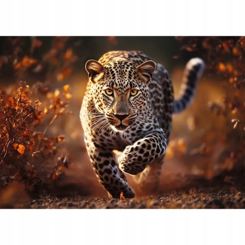 Trefl Puzzle Photo Odyssey: Dziki Leopard 1000 elementów Trefl premium plus 10818