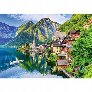 Trefl Puzzle krajobraz Austria Hallstatt 1000 elementów Trefl 10670
