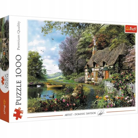 Trefl Puzzle krajobraz uroczy zakątek 1000 elementów Trefl 10297 Trefl Puzzle krajobraz uroczy zakątek 1000 elementów Trefl 10297