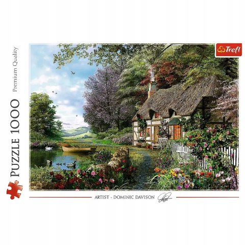 Trefl Puzzle krajobraz uroczy zakątek 1000 elementów Trefl 10297 Trefl Puzzle krajobraz uroczy zakątek 1000 elementów Trefl 10297