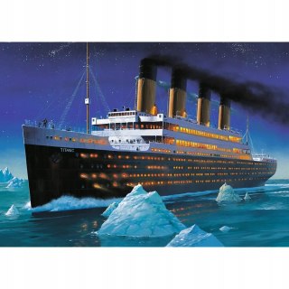 Trefl Puzzle widok statek Titanic 1000 elementów Trefl 10080