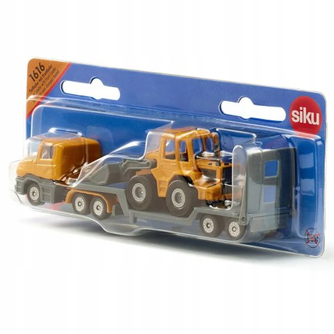 Siku Siku Laweta z ładowarką ciężarówka koparka model metal S1616