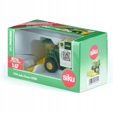 Siku Siku Sieczkarnia samojezdna John Deere 8500i metal model 1:87 S1794