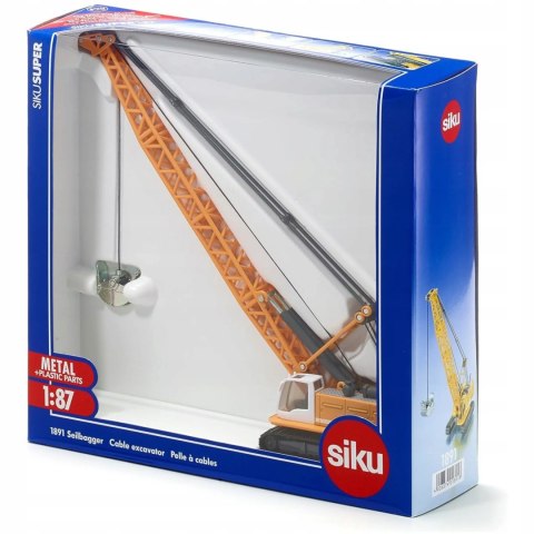 Siku Siku Super Koparka linowa Liebherr metal model 1:87 S1891