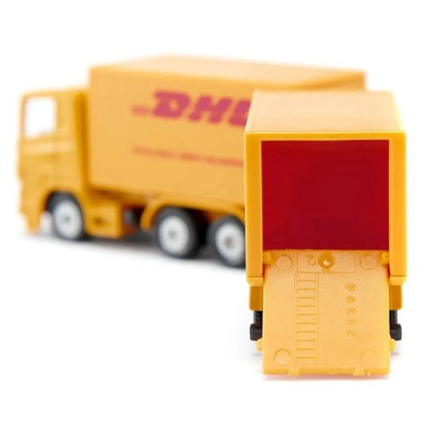 Siku Siku ciężarówka przyczepą DHL kurier model metal skala S1694 Siku Siku ciężarówka przyczepą DHL kurier model metal skala S1694