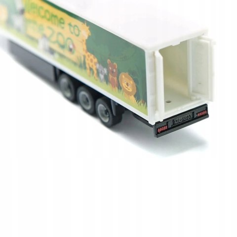 Siku Siku ciężarówka z przyczepą model metal skala 1:87 S1627 Siku Siku ciężarówka z przyczepą model metal skala 1:87 S1627