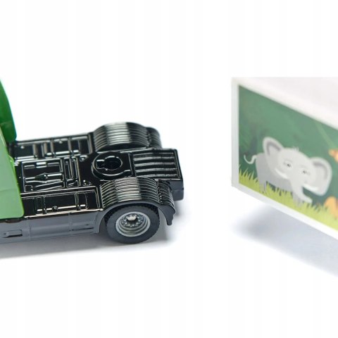 Siku Siku ciężarówka z przyczepą model metal skala 1:87 S1627 Siku Siku ciężarówka z przyczepą model metal skala 1:87 S1627