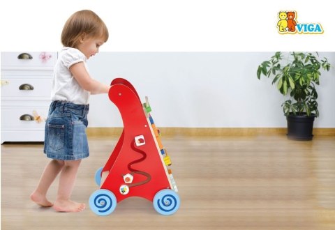 Viga Viga 50950 Edukacyjny chodzik dla dzieci - red