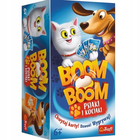 Trefl Gra Rodzinna Boom Boom Psiaki i Kociaki Trefl 01909