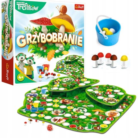 Trefl Gra planszowa rodzinna Grzybobranie Rodzina Treflików Trefl 02035 Trefl Gra planszowa rodzinna Grzybobranie Rodzina Treflików Trefl 02035