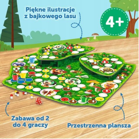 Trefl Gra planszowa rodzinna Grzybobranie Rodzina Treflików Trefl 02035 Trefl Gra planszowa rodzinna Grzybobranie Rodzina Treflików Trefl 02035