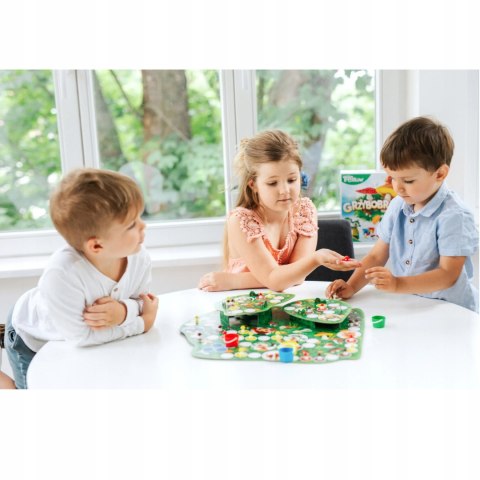 Trefl Gra planszowa rodzinna Grzybobranie Rodzina Treflików Trefl 02035 Trefl Gra planszowa rodzinna Grzybobranie Rodzina Treflików Trefl 02035
