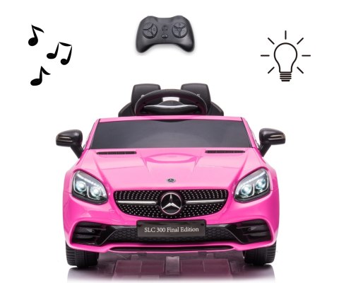 Milly Mally Milly Mally Pojazd na akumulator Mercedes-Benz SLC Pink