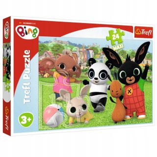 Trefl Puzzle Bing Maxi 24 el. Bing Zabawa w parku Trefl 14306