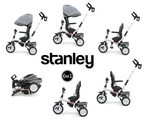 Milly Mally Rowerek Trójkołowy Stanley Rubber Grey