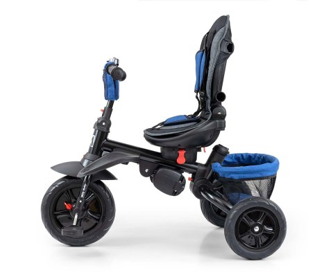 Milly Mally Rowerek Trójkołowy Stanley Rubber Navy-Black Milly Mally Rowerek Trójkołowy Stanley Rubber Navy-Black