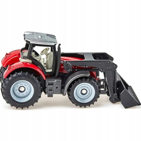 Siku Siku Traktor Massey Ferguson z przednią ładowarką metal model S1484 Siku Siku Traktor Massey Ferguson z przednią ładowarką metal model S1484