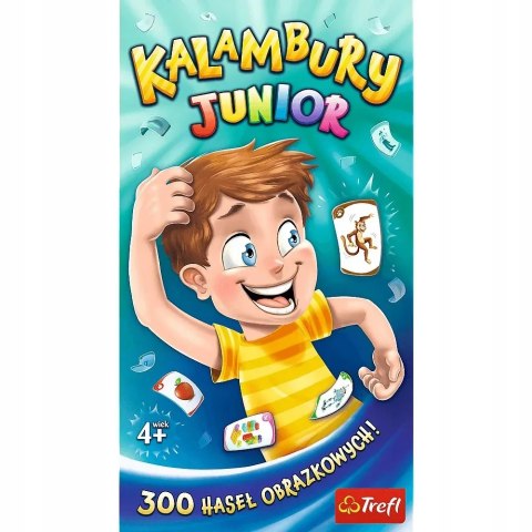 Trefl Gra dla dzieci rodzinna Kalambury junior 300 haseł 4+ Trefl 01913