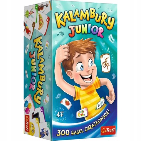 Trefl Gra dla dzieci rodzinna Kalambury junior 300 haseł 4+ Trefl 01913