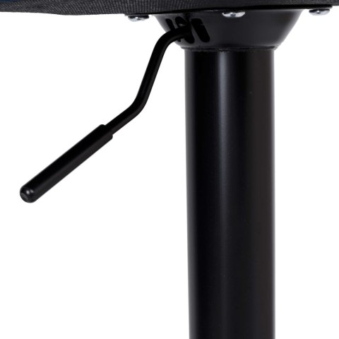 Hoker barowy Gordon Black grafitowy Velvet Hoker barowy Gordon Black grafitowy Velvet