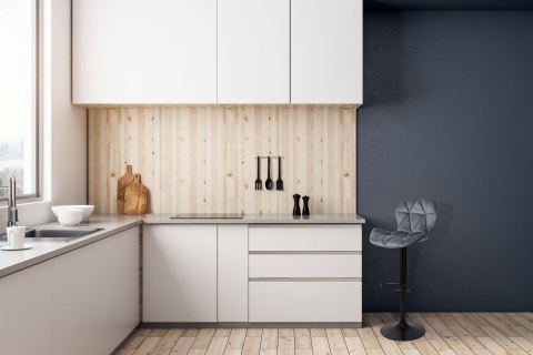 Hoker barowy Gordon Black grafitowy Velvet Hoker barowy Gordon Black grafitowy Velvet