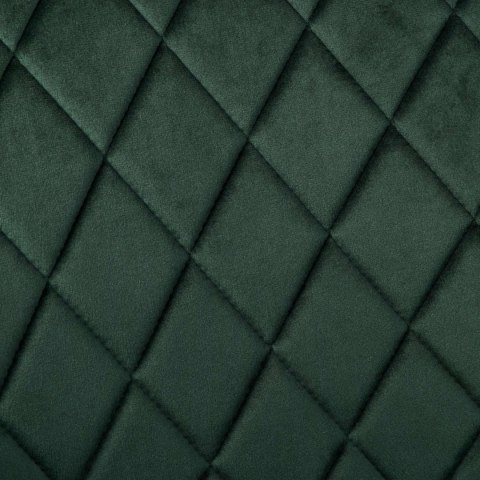 Krzesło welurowe HAVANA VELVET ciemnozielone Krzesło welurowe HAVANA VELVET ciemnozielone