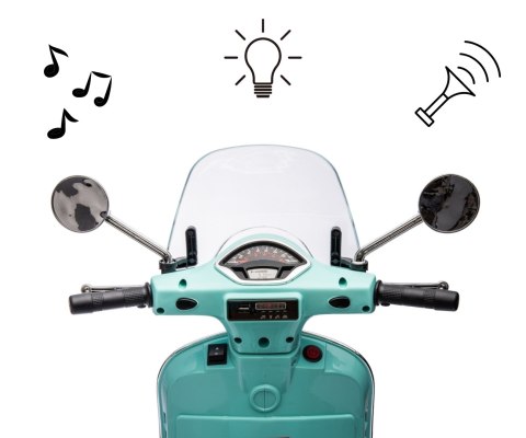 Milly Mally Milly Mally Pojazd na akumulator Vespa GTS Super Mint