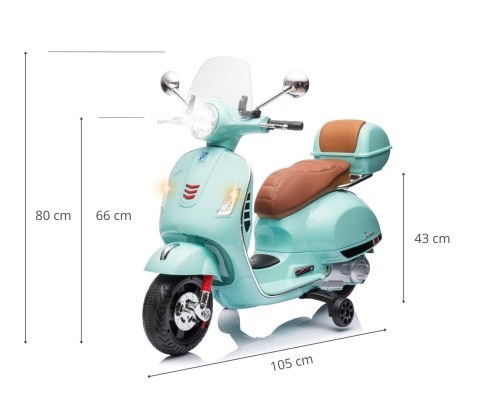 Milly Mally Milly Mally Pojazd na akumulator Vespa GTS Super Mint