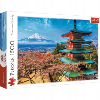 Trefl Puzzle krajobraz Góra Fudżi Japonia 1500 elementów Trefl 26132