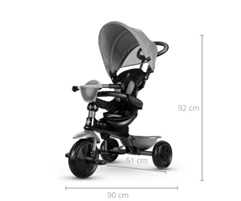 Qplay Qplay Rowerek Trójkołowy Cosy Grey Qplay Qplay Rowerek Trójkołowy Cosy Grey