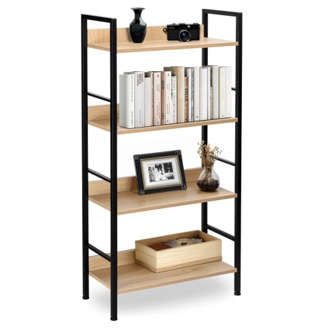Regał industrialny loft Varberg Modern Oak Regał industrialny loft Varberg Modern Oak