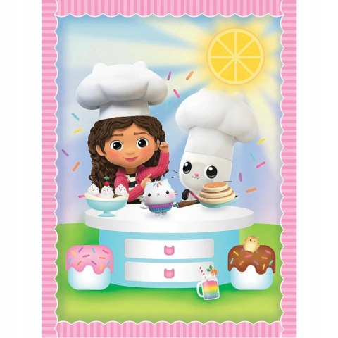 Trefl Puzzle 2w1+ Memos Koci Domek Gabi 3+ Gabi z Kocim Przyjacielem Trefl 93382 Trefl Puzzle 2w1+ Memos Koci Domek Gabi 3+ Gabi z Kocim Przyjacielem Trefl 93382