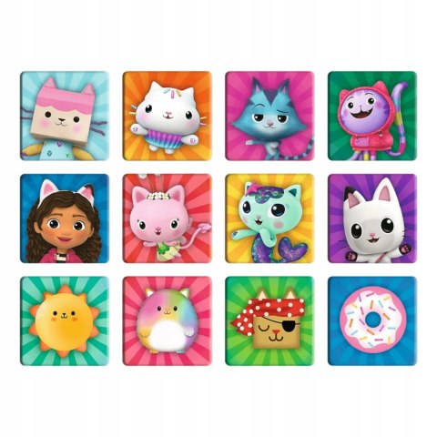 Trefl Puzzle 2w1+ Memos Koci Domek Gabi 3+ Gabi z Kocim Przyjacielem Trefl 93382 Trefl Puzzle 2w1+ Memos Koci Domek Gabi 3+ Gabi z Kocim Przyjacielem Trefl 93382