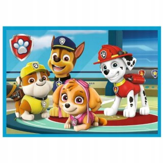 Trefl Puzzle Psi Patrol Trefl 10w1 Niezawodna drużyna Psiego Patrolu 96001