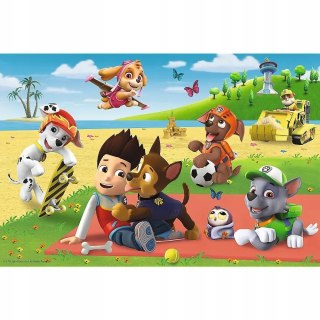 Trefl Puzzle TREFL Maxi 24 elementów Psi Patrol Zabawa na kocu 14346