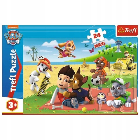 Trefl Puzzle TREFL Maxi 24 elementów Psi Patrol Zabawa na kocu 14346 Trefl Puzzle TREFL Maxi 24 elementów Psi Patrol Zabawa na kocu 14346