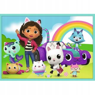 Trefl Puzzle Trefl Koci domek Gabi Puzzle 10w1 329 el. W świecie Gabi 96003