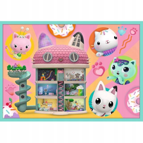 Trefl Puzzle Trefl Koci domek Gabi Puzzle 10w1 329 el. W świecie Gabi 96003 Trefl Puzzle Trefl Koci domek Gabi Puzzle 10w1 329 el. W świecie Gabi 96003