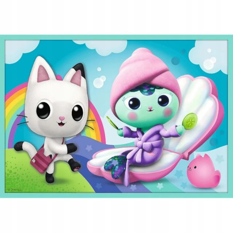 Trefl Puzzle Trefl Koci domek Gabi Puzzle 10w1 329 el. W świecie Gabi 96003 Trefl Puzzle Trefl Koci domek Gabi Puzzle 10w1 329 el. W świecie Gabi 96003