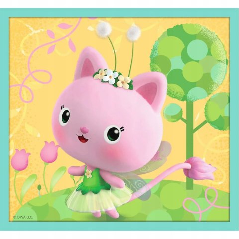 Trefl Puzzle Trefl Koci domek Gabi Puzzle 10w1 329 el. W świecie Gabi 96003 Trefl Puzzle Trefl Koci domek Gabi Puzzle 10w1 329 el. W świecie Gabi 96003