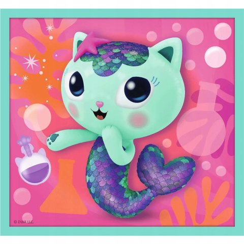 Trefl Puzzle Trefl Koci domek Gabi Puzzle 10w1 329 el. W świecie Gabi 96003 Trefl Puzzle Trefl Koci domek Gabi Puzzle 10w1 329 el. W świecie Gabi 96003