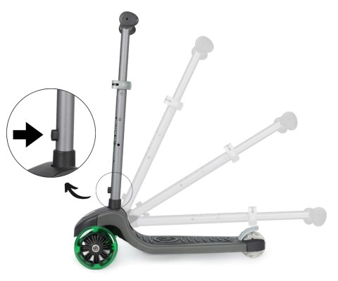 Qplay Qplay Hulajnoga Future Eco New Green
