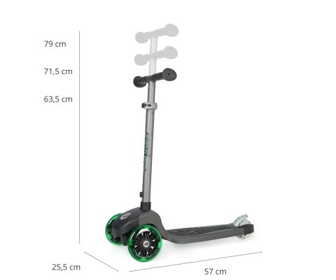 Qplay Qplay Hulajnoga Future Eco New Green