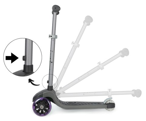 Qplay Qplay Hulajnoga Future Eco Purple