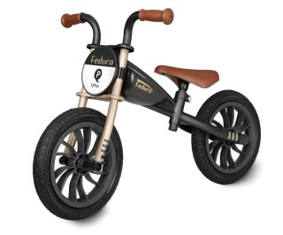 Qplay Qplay Rowerek Biegowy Feduro Black-Golden
