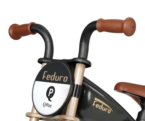 Qplay Qplay Rowerek Biegowy Feduro Black-Golden