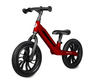 Qplay Qplay Rowerek Biegowy Racer New Red