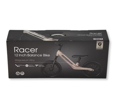 Qplay Qplay Rowerek Biegowy Racer Platinum Qplay Qplay Rowerek Biegowy Racer Platinum